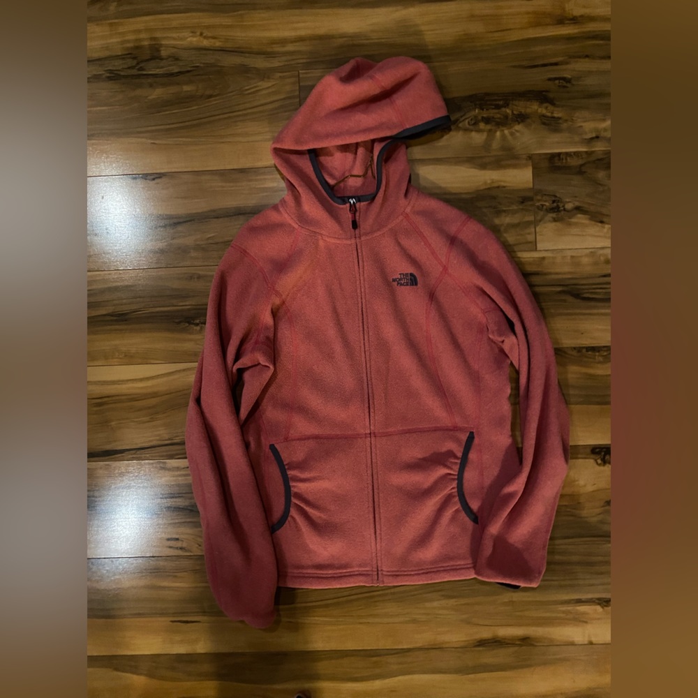 North Face Hooded Fleece Medium
